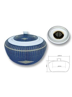 Chacom Bamboo Keramik-Tabaktopf mit Befeuchter