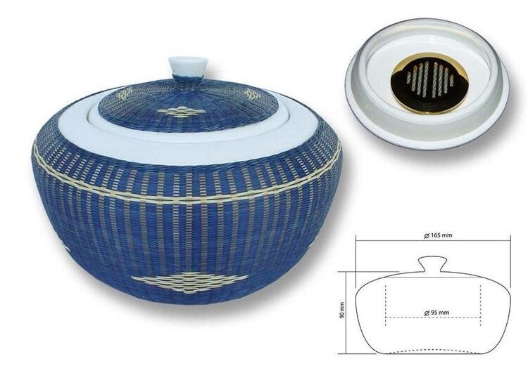 Chacom Chacom Bamboo Keramik-Tabaktopf mit Befeuchter