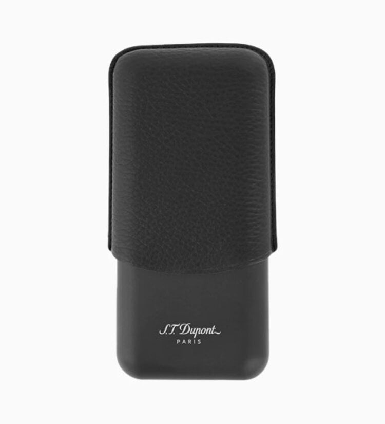 S.T. Dupont S.T. Dupont Zigarrenetui Leder Schwarz für 3 Zigarren 183340