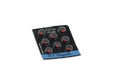 S.T. Dupont Feuerstein Rot (8 Stück)