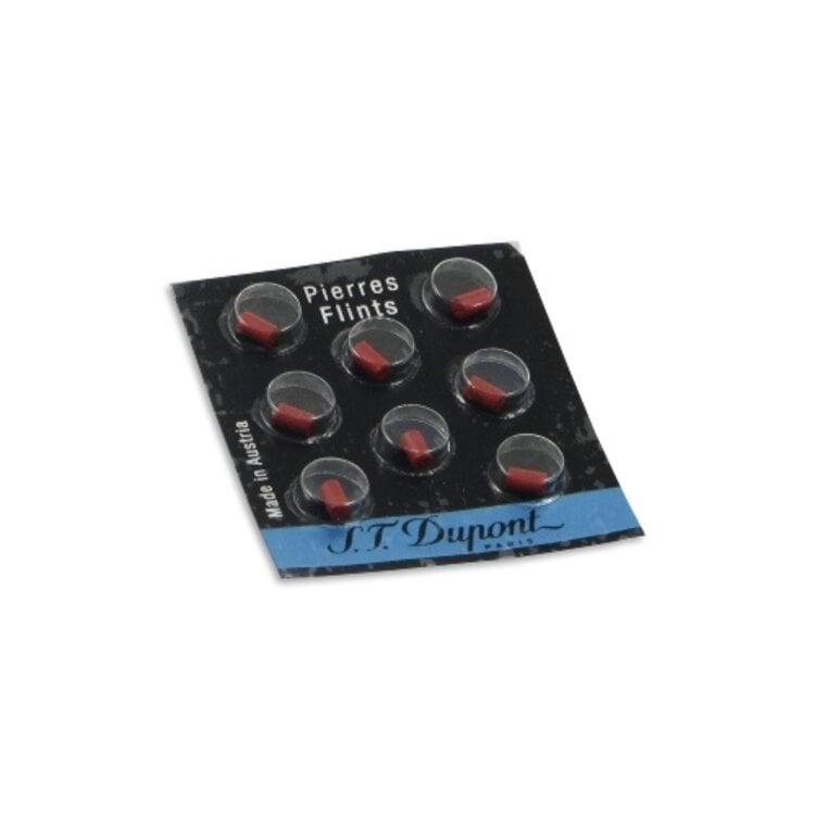 S.T. Dupont S.T. Dupont Feuerstein Rot (8 Stück)