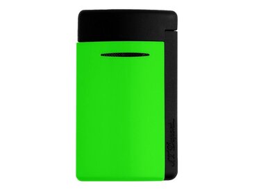 S.T. Dupont MiniJet Fluo Green Feuerzeug Grün/Mattschwarz 010872