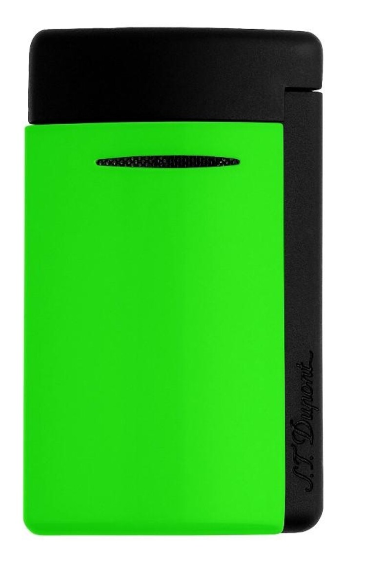 S.T. Dupont S.T. Dupont MiniJet Fluo Green Feuerzeug Grün/Mattschwarz 010872