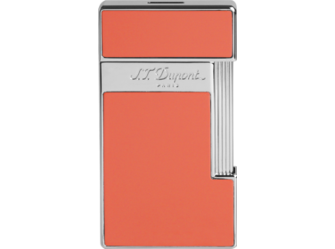 S.T. Dupont  Feuerzeug Slimmy Korall/Chrom