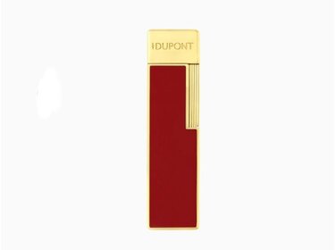 S.T. Dupont Twiggy Burgundy Feuerzeug Goldfarben 030030