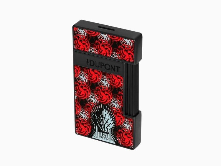 S.T. Dupont S.T. Dupont Slimmy Game of Thrones Targaryen Feuerzeug Schwarz/Rot 028112