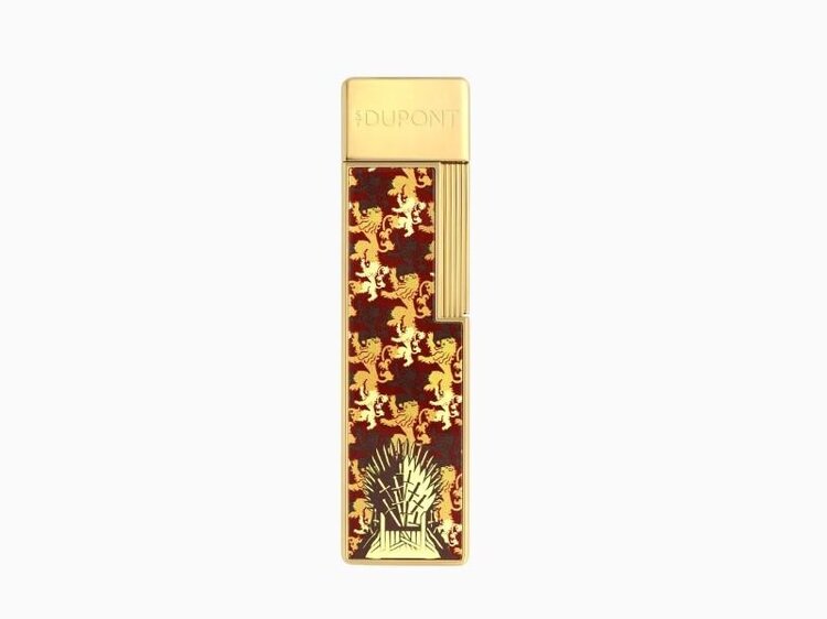 S.T. Dupont S.T. Dupont Twiggy Game of Thrones Lannister Feuerzeug Burgunder/Gold 030081