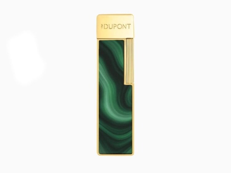 S.T. Dupont S.T. Dupont Twiggy Géode Green Feuerzeug Grün/Gold 030036
