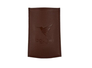 Colibri Leder-Etui XL für Feuerzeug und Cutter Braun