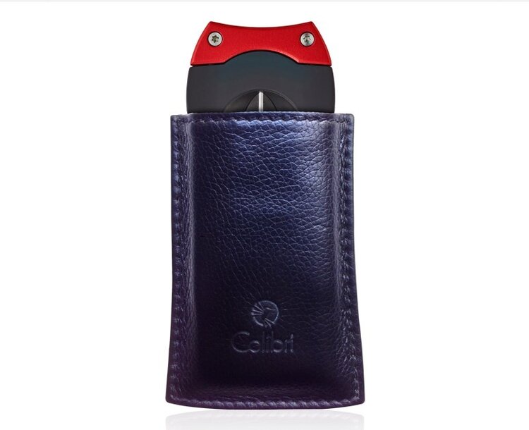 Colibri Colibri Leder-Etui XL für Feuerzeug und Cutter Schwarz