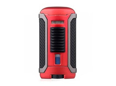 Colibri  Feuerzeug Apex Matt Rot mit Jet-Flamme
