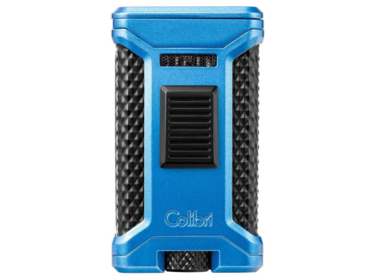 Colibri  Feuerzeug Ascari Blau/Schwarz mit Bohrer