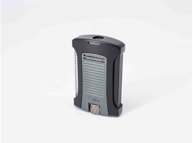Colibri Daytona Feuerzeug Charcoal Grau mit Single-Jet-Flamme