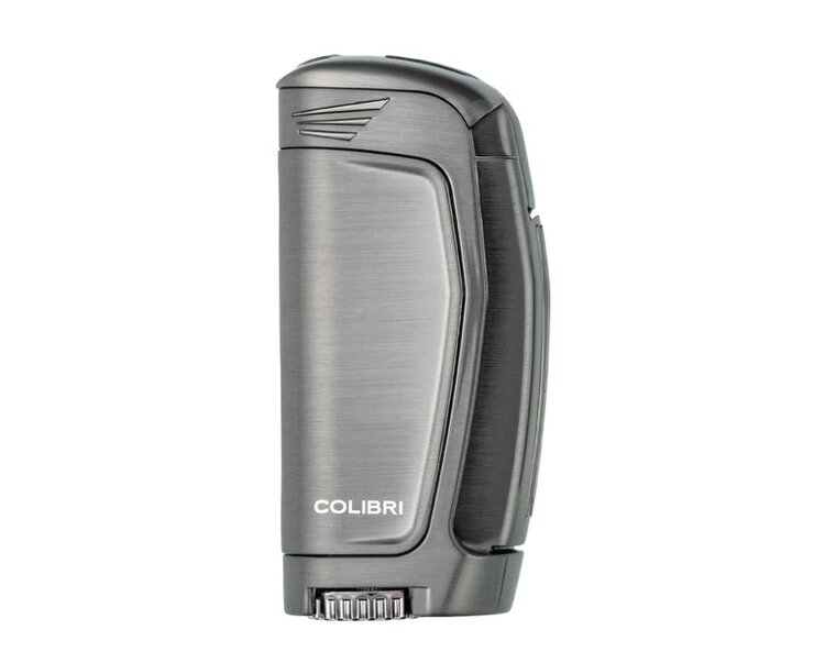 Colibri Colibri Enterprise E3 Feuerzeug Gunmetal mit 3-fach Jet