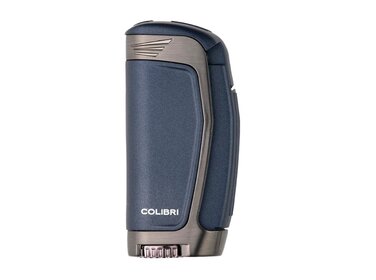 Colibri  Feuerzeug Enterprise E3 Navy/Gunmetal mit 3-fach Jet-Flamme