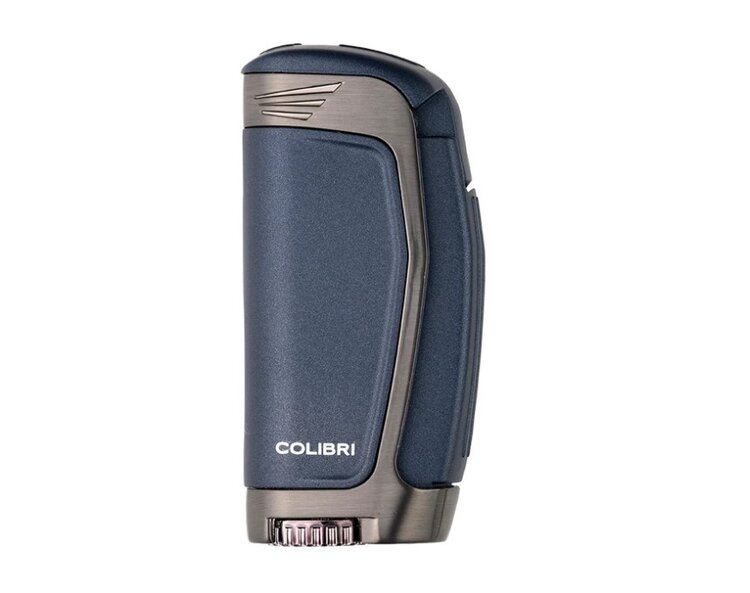Colibri Colibri Enterprise E3 Feuerzeug Navy/Gunmetal mit 3-fach Jet