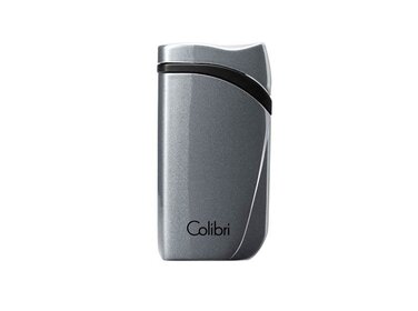 Colibri Falcon Feuerzeug Charcoal Grau mit Single-Jet-Flamme
