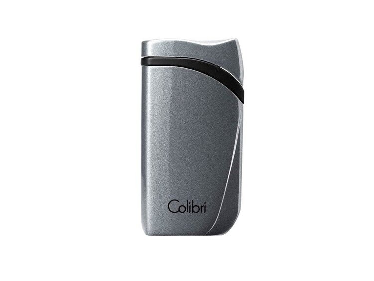 Colibri Colibri Falcon Feuerzeug Charcoal Grau mit Single-Jet-Flamme