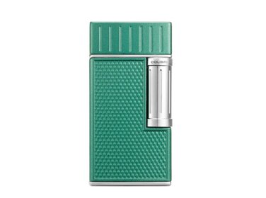 Colibri  Feuerzeug Julius Grün/Chrom mit Doppelflamme