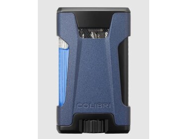Colibri Rebel Feuerzeug Blau mit Doppel-Jet