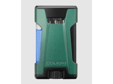 Colibri  Feuerzeug Rebel Grün mit Doppel-Jet