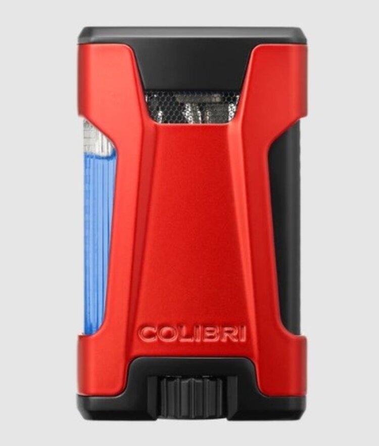 Colibri Colibri Rebel Feuerzeug Rot mit Doppel-Jet