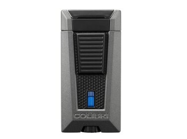 Colibri  Feuerzeug Stealth Grau/Schwarz matt mit 3-fach Jet