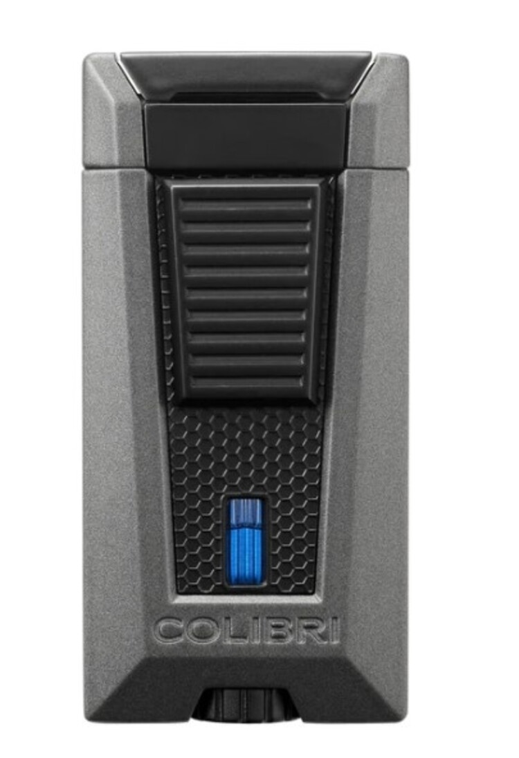 Colibri Colibri Stealth Feuerzeug Grau/Schwarz matt mit 3-fach Jet