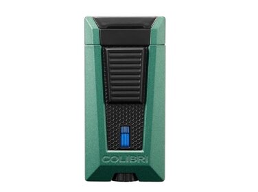 Colibri  Feuerzeug Stealth Grün/Schwarz matt mit 3-fach Jet