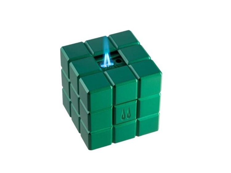 Colibri Colibri Heritage Cube Tischfeuerzeug Grün