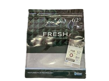 Colibri Keep It Fresh Zigarrenbeutel mit Integra Boost 62% 8 g