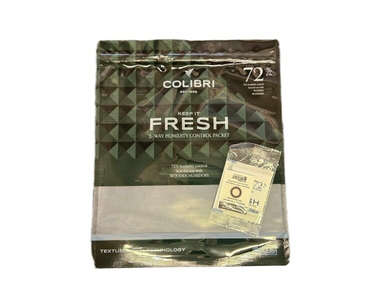 Colibri Colibri Keep It Fresh Zigarrenbeutel mit Integra Boost 72% 8 g