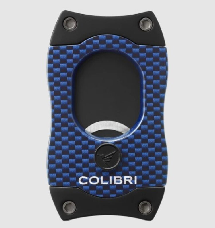Colibri Colibri S-Cut CF Zigarrenschneider Blau 26 mm