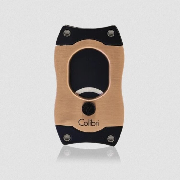 Colibri Colibri S-Cut Zigarrenschneider Roségold gebürstet 26 mm