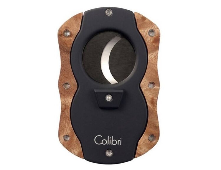 Colibri Colibri Wood Cut Zigarrenschneider Dark Burl 22 mm