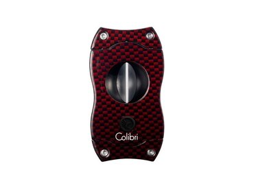 Colibri V-Cut Zigarrenschneider Red Carbon 23 mm
