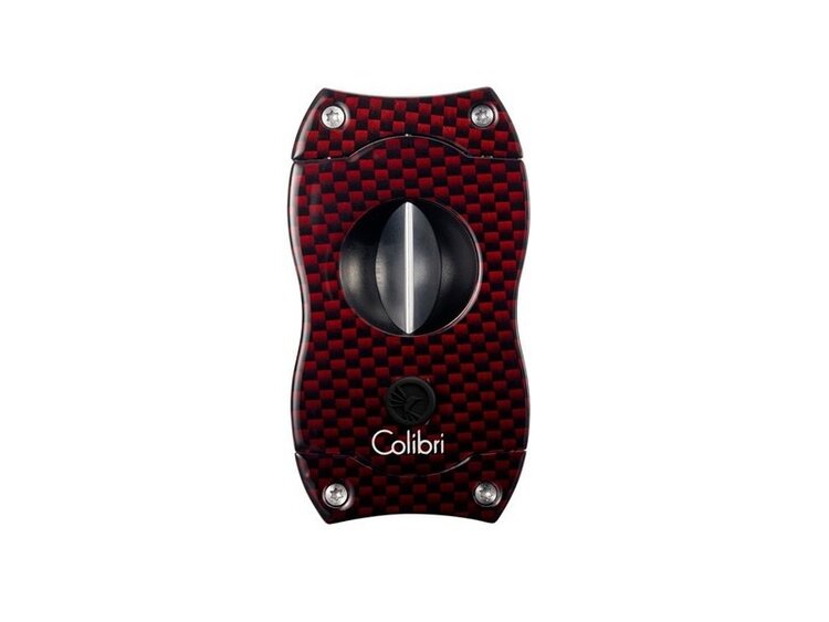 Colibri Colibri V-Cut Zigarrenschneider Red Carbon 23 mm