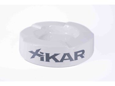Xikar Step Zigarren-Aschenbecher Keramik Weiss für 5 Zigarren