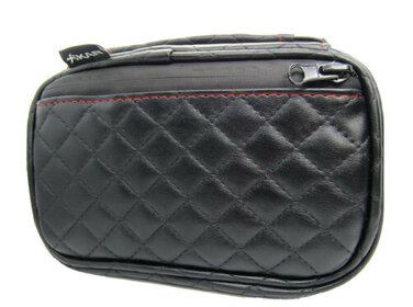 Xikar Zigarrentasche Echtleder Schwarz für 4 Zigarren