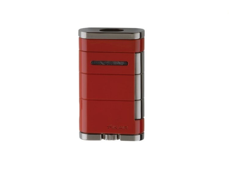 Xikar Xikar Allume Double Feuerzeug Rot