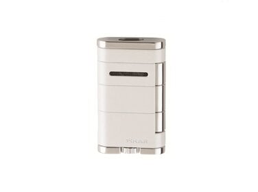Xikar Feuerzeug Allume Double Weiss 2-fach Jet