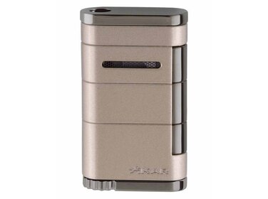 Xikar Allume Sandstone Feuerzeug Beige mit 1-fach Jetflamme