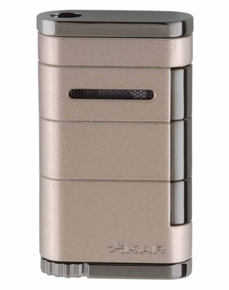 Xikar Xikar Allume Sandstone Feuerzeug Beige mit 1-fach Jetflamme