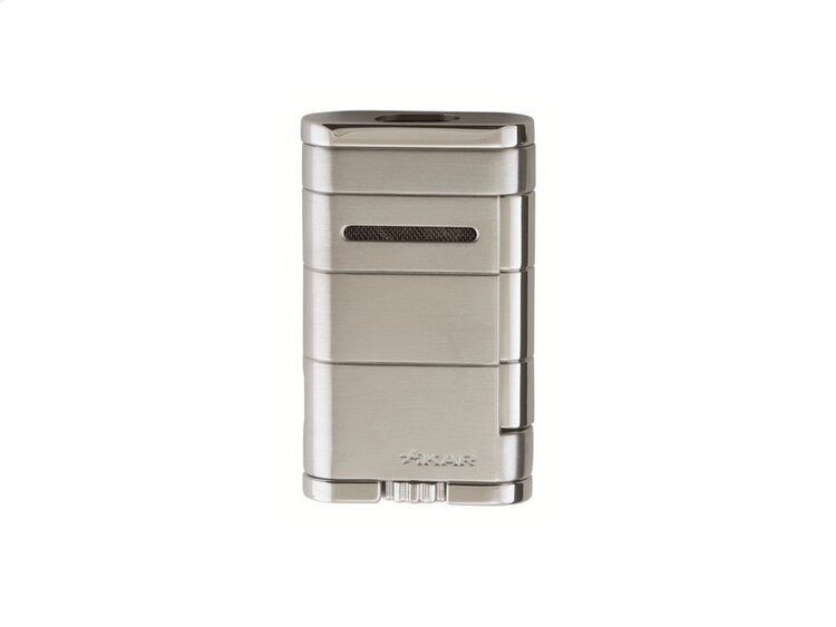 Xikar Xikar Allume Steel Double Feuerzeug Silber