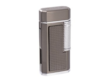 Xikar Ardore Zigarrenfeuerzeug Gunmetal mit Doppel-Softflamme