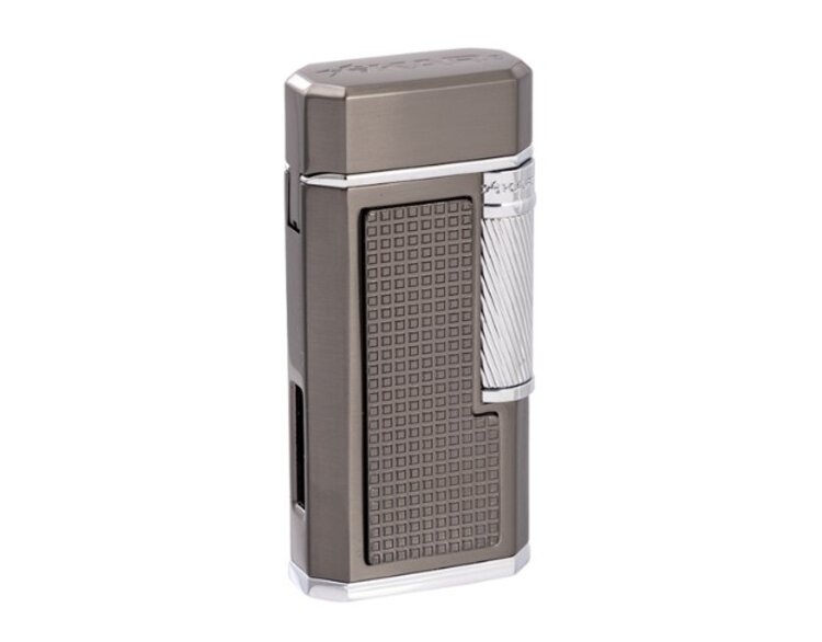 Xikar Xikar Ardore Zigarrenfeuerzeug Gunmetal mit Doppel-Softflamme