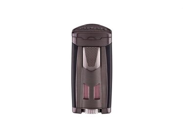 Xikar HP3 Feuerzeug Dark Silver 3-fach Jetflamme
