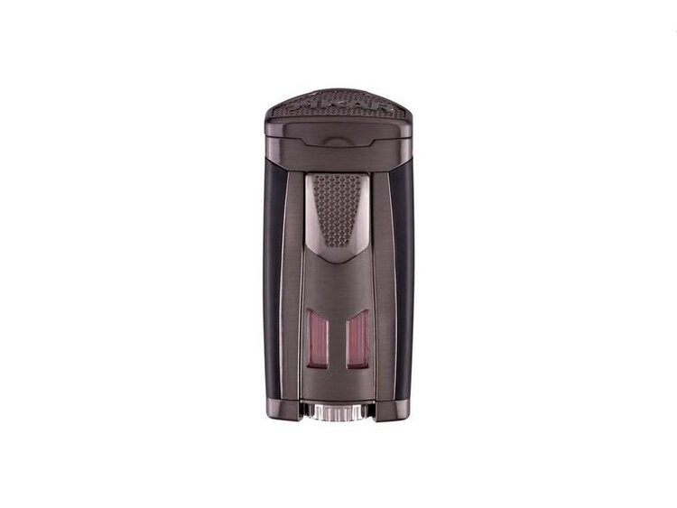Xikar Xikar HP3 Feuerzeug Dark Silver 3-fach Jetflamme