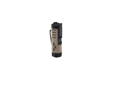 Xikar Tactical 1 Feuerzeug Flat Dark Earth mit Gürtelclip