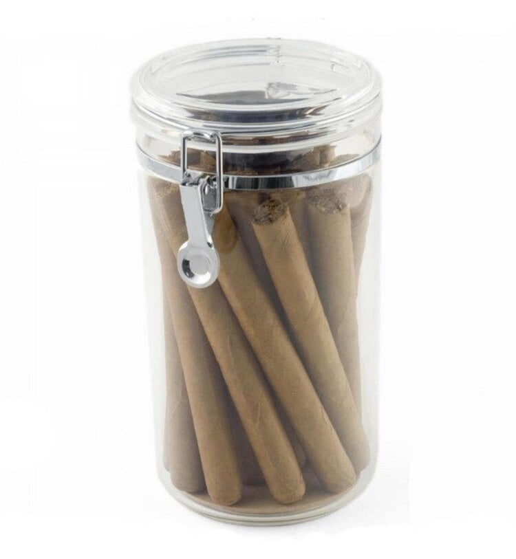 Xikar Xikar Acryl-Humidor mit Schnappverschluss für 25 Zigarren